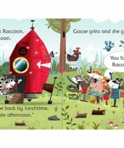 Raccoon on the Moon- Usborne Phonics Readers 1