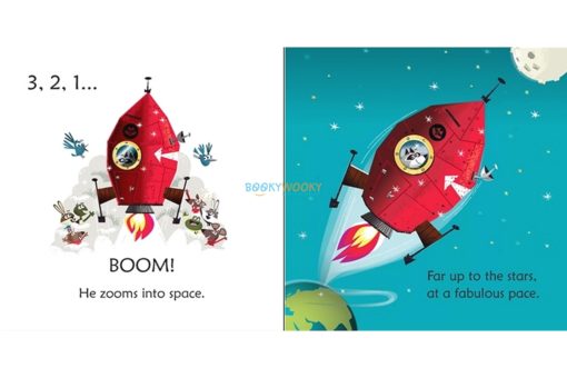 Raccoon on the Moon- Usborne Phonics Readers 2