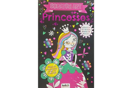 Scratch Art Princesses 9781787723351 cover