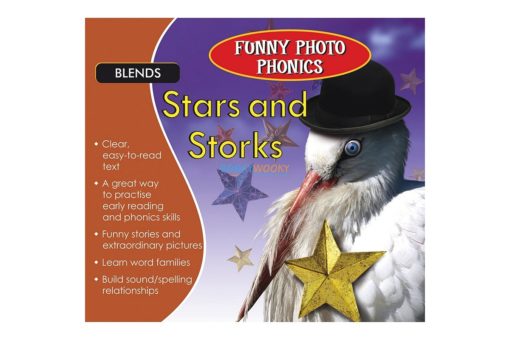 Stars and Storks Funny Photo Phonics 9789350493366 cover