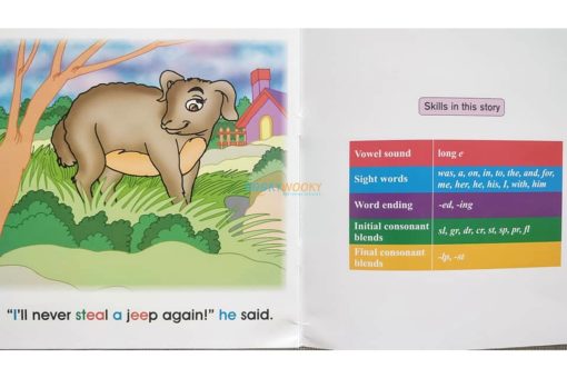 Story Time Library Phonics Peter Steals a Jeep (3)