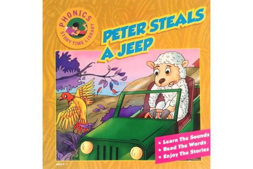 Story Time Library Phonics Peter Steals a Jeep 9788179632321 1