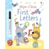 Wipe Clean First Letters 9781409524502 cover