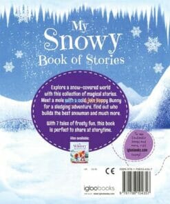 My Snowy Book of stories 9781788104357 back cover