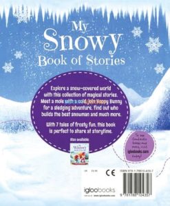 My Snowy Book of stories 9781788104357 back cover