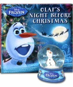 Olafs Night Before Christmas (with Glitter Globe) 9781789055603 Book and globe