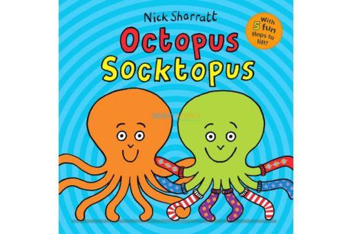 Octopus Socktopus with flaps Nick Sharratt 9780702300981jpg