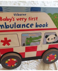 Baby's Very First Ambulance Book with Wheels 9781474981118(3)