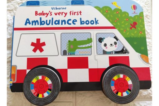 Baby's Very First Ambulance Book with Wheels 9781474981118(3)
