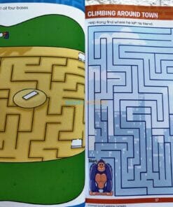 Big Mazes and more (3) School Zone Workbook