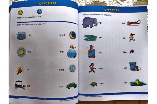 Giant First Grade (4) School Zone workbook
