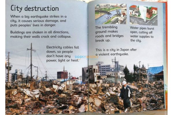 Earthquakes And Tsunamis Usborne Beginners Booky Wooky