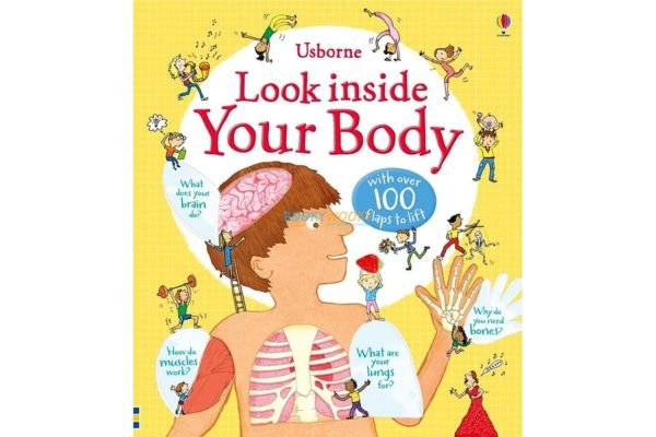 Look Inside Your Body Usborne 100 flaps – – Booky Wooky