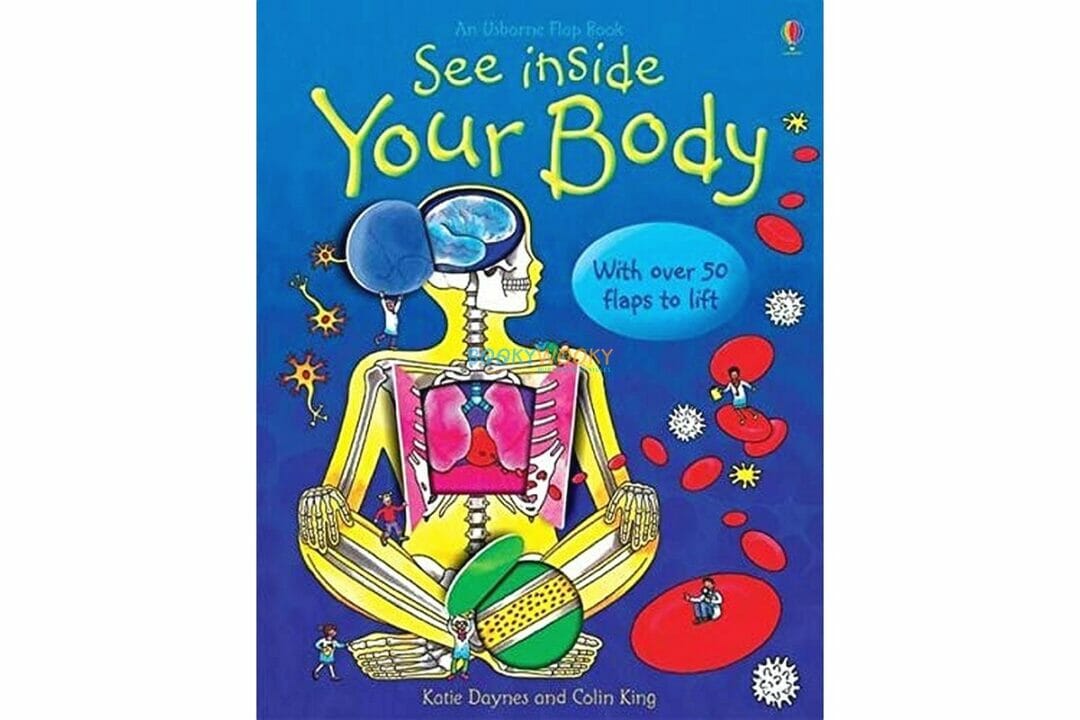 See Inside your body Usborne 50 flaps main