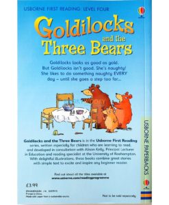 Goldilocks And The Three Bears- Level 4