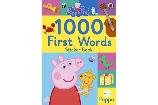 Peppa Pig 1000 First Words Sticker Book