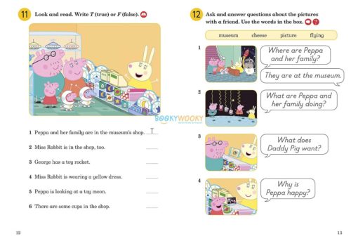 Peppa Pig Going to the Moon Activity Book Ladybird Readers Level 1