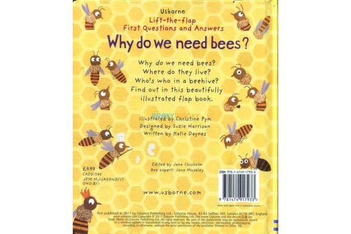 Why Do We Need Bees Lift the Flap First Questions and Answers