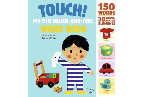 Touch My Big Touch and Feel Word Book 9782745981783 cover 1jpg