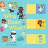 Who Does What A Slide and Learn Book 9782408019709 coverjpg