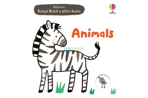Babys Black White Books Animalsjpg