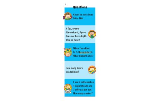 Brain Quest 1st Grade Math QA Cards Ages 6 7 years 2jpg