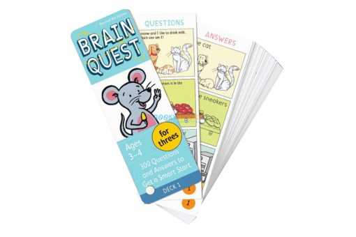 Brain Quest for Threes QA Cards Ages 3 4 years 3jpg