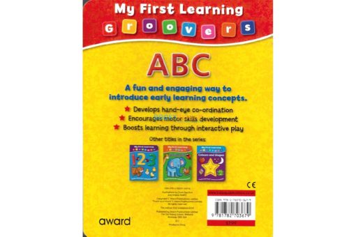 My First Learning Groovers A B C back coverjpg