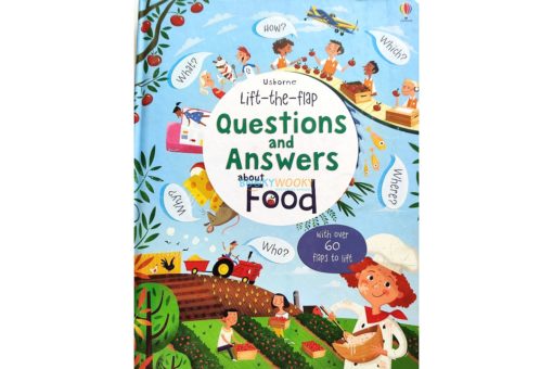 Questions and Answers About Food Usborne Lift The Flap cover 1jpg