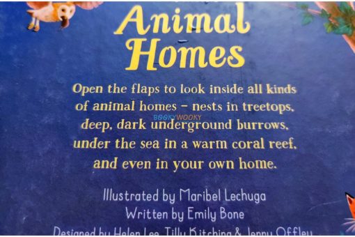 Look Inside Animal Homes by Usborne 1jpg