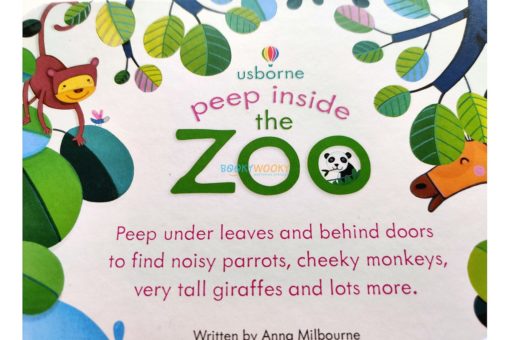 Peep Inside the Zoo by Usborne 1jpg