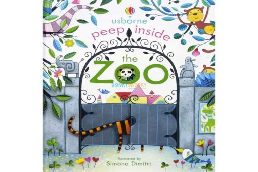 Peep Inside the Zoo by Usborne coverjpg
