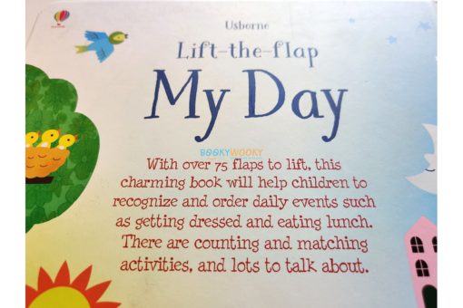 Usborne Lift The Flap My Day 1jpg