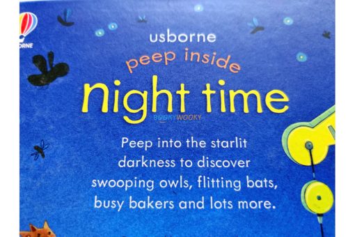 Usborne Peep Inside Night Time 1jpg