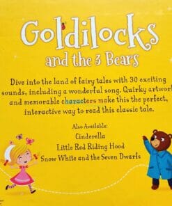 Goldilocks and the 3 Bears BoardBook with Sound back cover