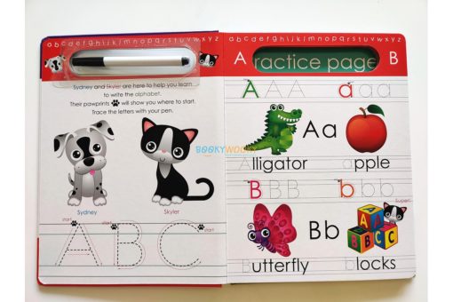 Little Learning Write and Wipe Alphabet 9781947788343 2