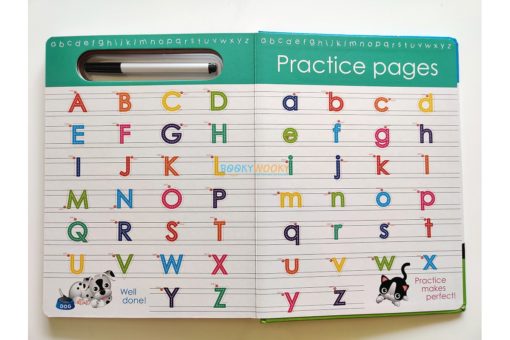 Little Learning Write and Wipe Alphabet 9781947788343 5