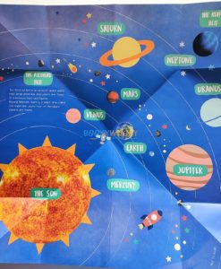 Planets and the Great Big Solar System inside book pop up page