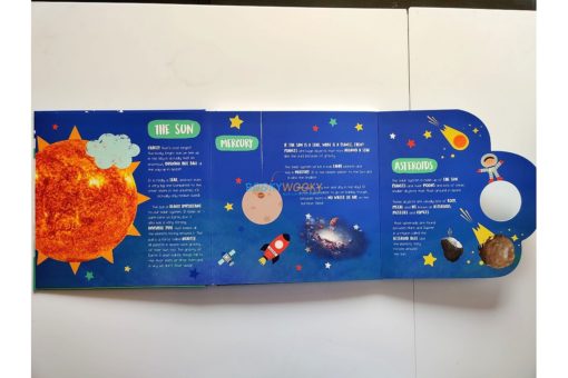Planets & the Great Big Solar System inside book flaps