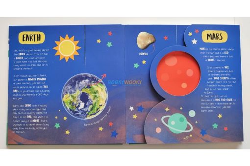 Planets & the Great Big Solar System inside book flaps