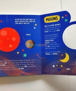 Planets & the Great Big Solar System inside book peep hole