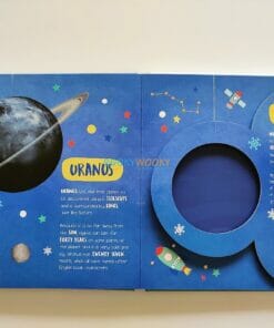 Planets & the Great Big Solar System inside book flaps