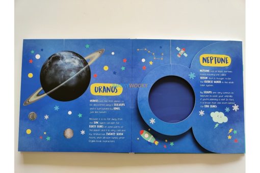 Planets & the Great Big Solar System inside book flaps