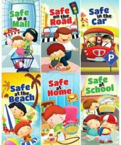 Lets be Safe Safety set of 6 books