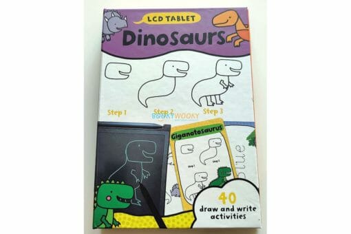 Dinosaurs LCD Tablet with Flashcards Pack 9781839236136 inside 1
