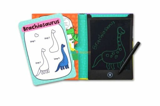 Dinosaurs LCD Tablet with Flashcards Pack 9781839236136 inside more 2