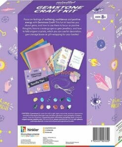 Gemstone Craft Kit Mindful Creativity 9354537007850 back cover