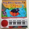 Itsy Bitsy Spider and Other Play Along Nursery Rhymes Keyboard Musical Book 9780755407811 cover