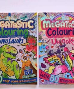Megatastic Colouring 2 titles Dinosaurs Unicorns (2)