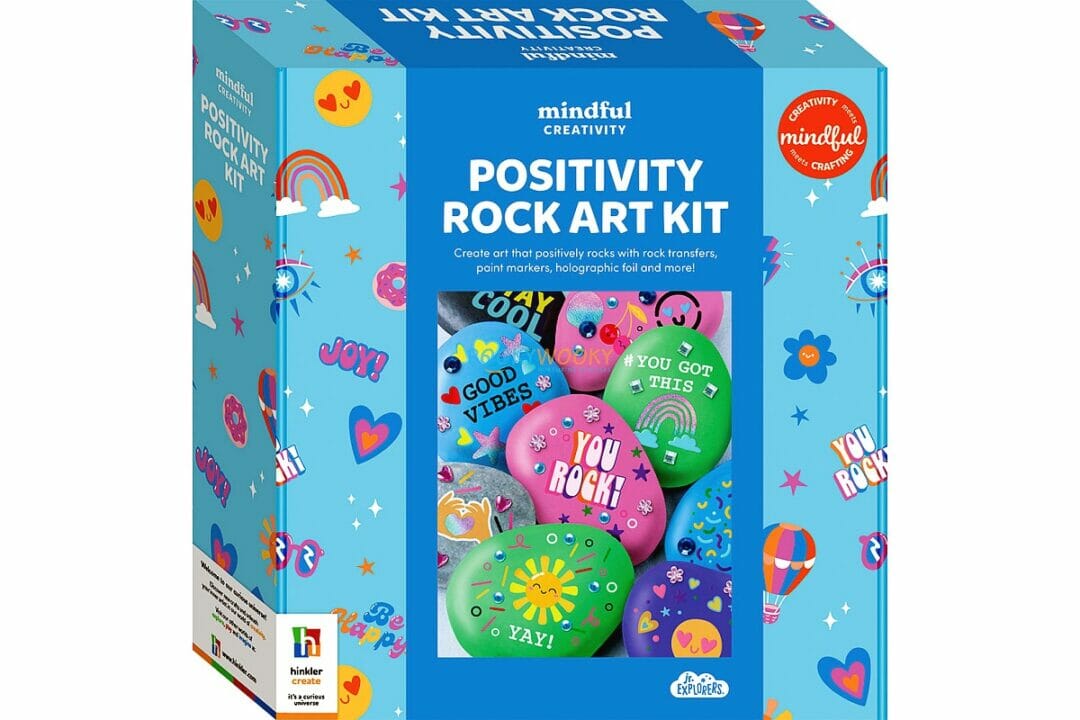 Positivity Rock Art Kit Mindful Creativity 9354537007867 cover